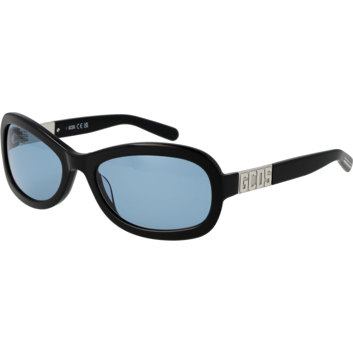 Ovale Vollrand-Sonnenbrille