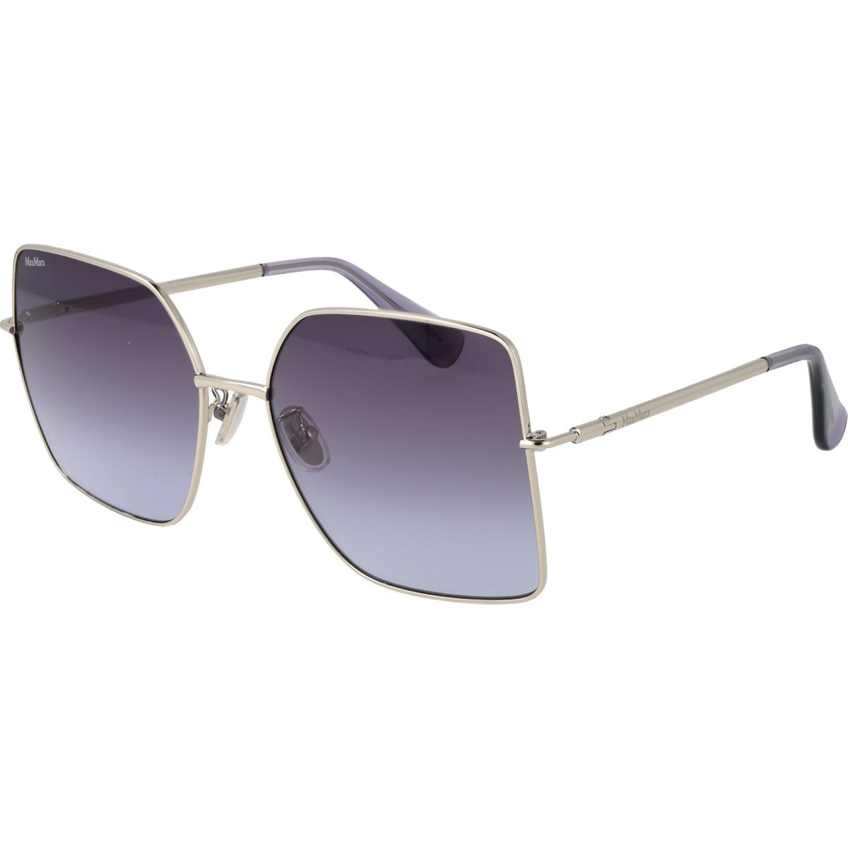 Quadratische Sonnenbrille mit Vollrand