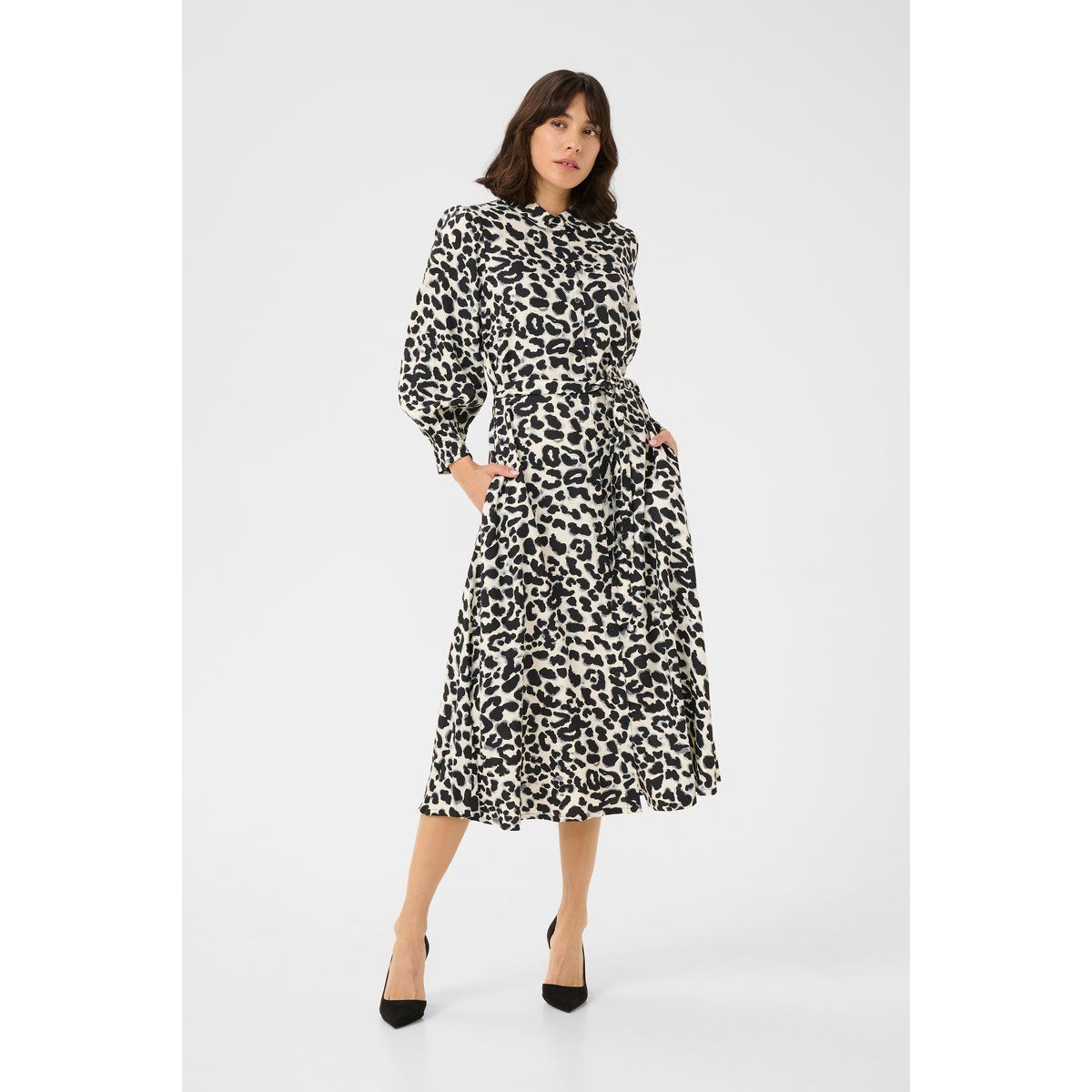 Kleid Regular fit animal