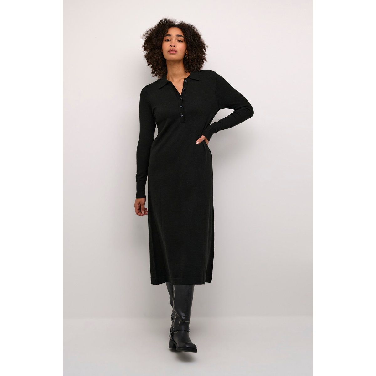 Kleid A-shape black