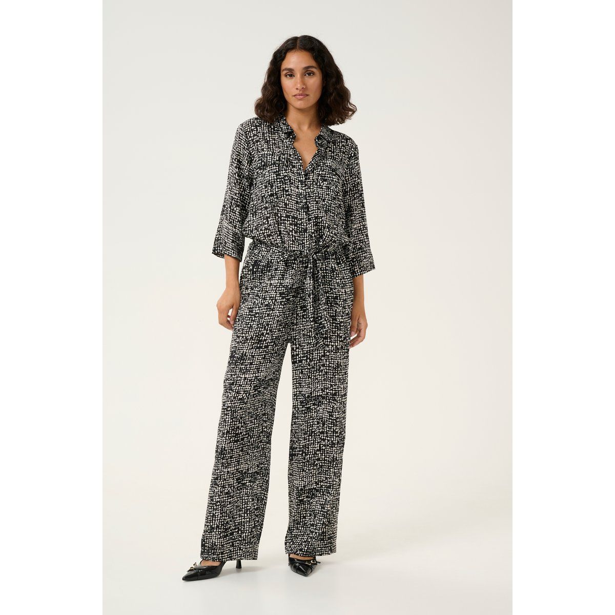 Overall Regular fit black multi