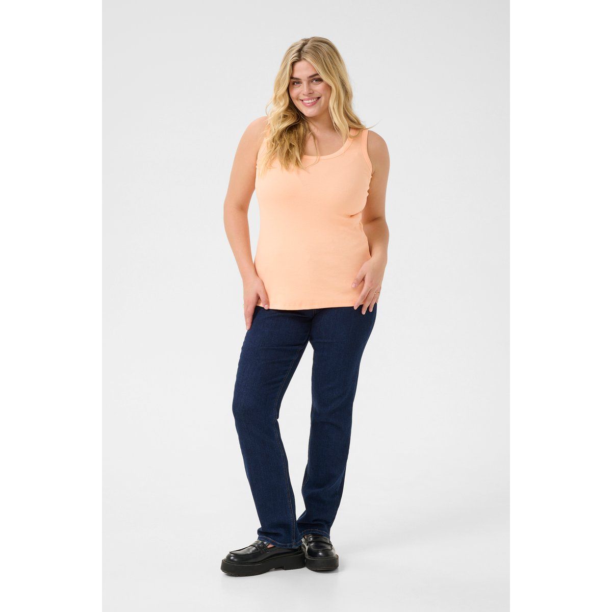 Jerseytop Tight fit Peach Nectar