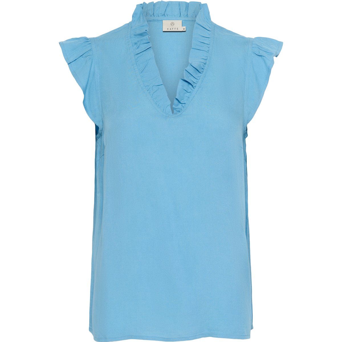 Kurzarm-Bluse Regular fit Heritage Blue light blue