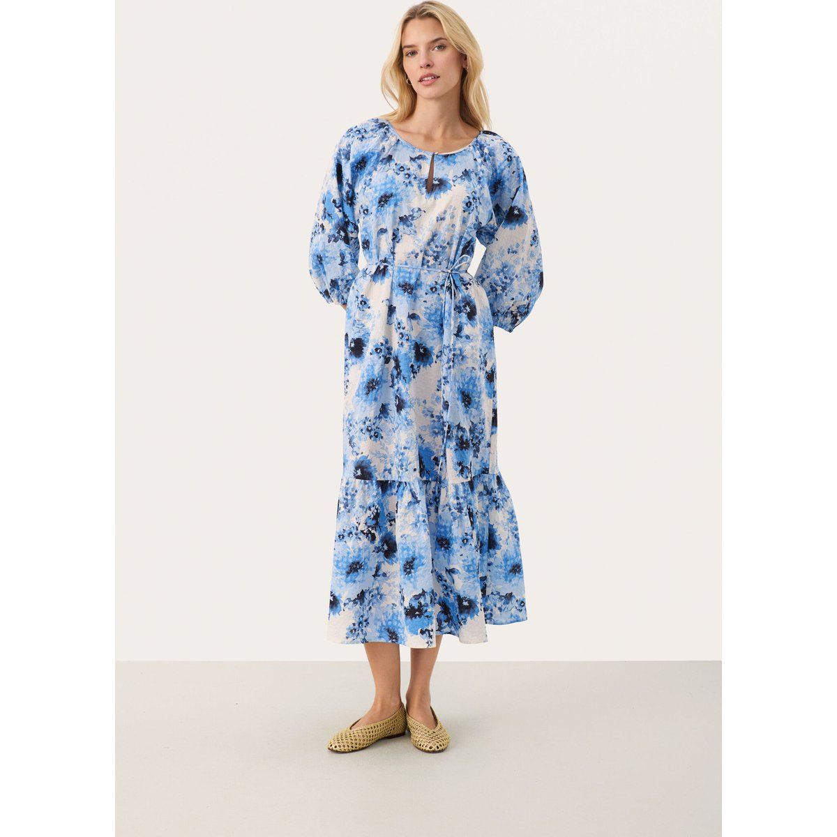 Kleid Gerade Passform Marina Scattered Flower multicolour