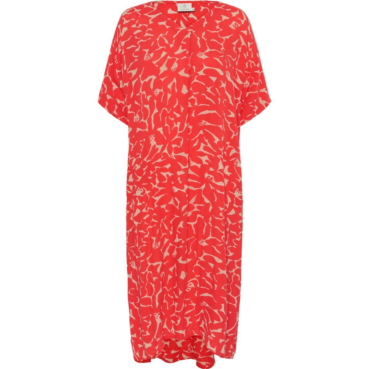 Kleid Casual fit Nature/Red Flower Print multicolour