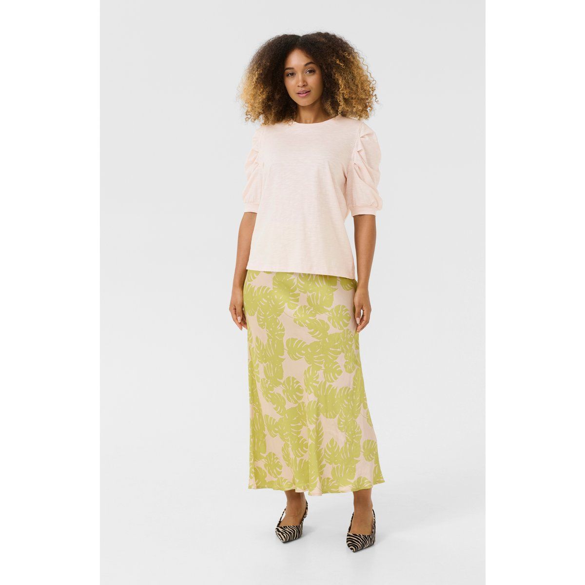 T-shirt Regular fit Mauve Chalk pink