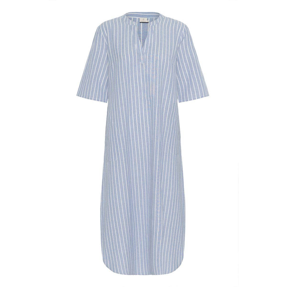 Kleid Casual fit EbbAndFlow Mel./Chalk Stripe blue white