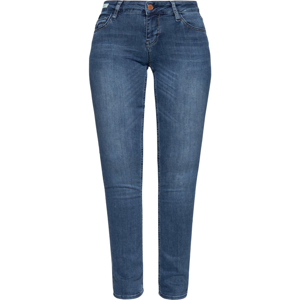 Straight Leg Jeans mit Stonewash-Effekt