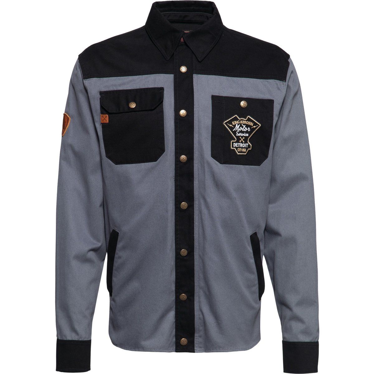 Zweifarbiges Adventure Gear Funktionshemd