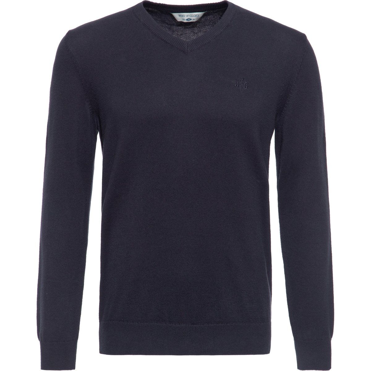 Herren Strickpullover mit V-Ausschnitt