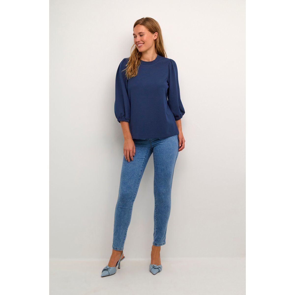 Langarm-Shirt Regular fit Midnight Marine