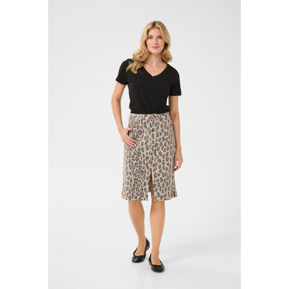 Shorts A-shape Leopard Mix animal