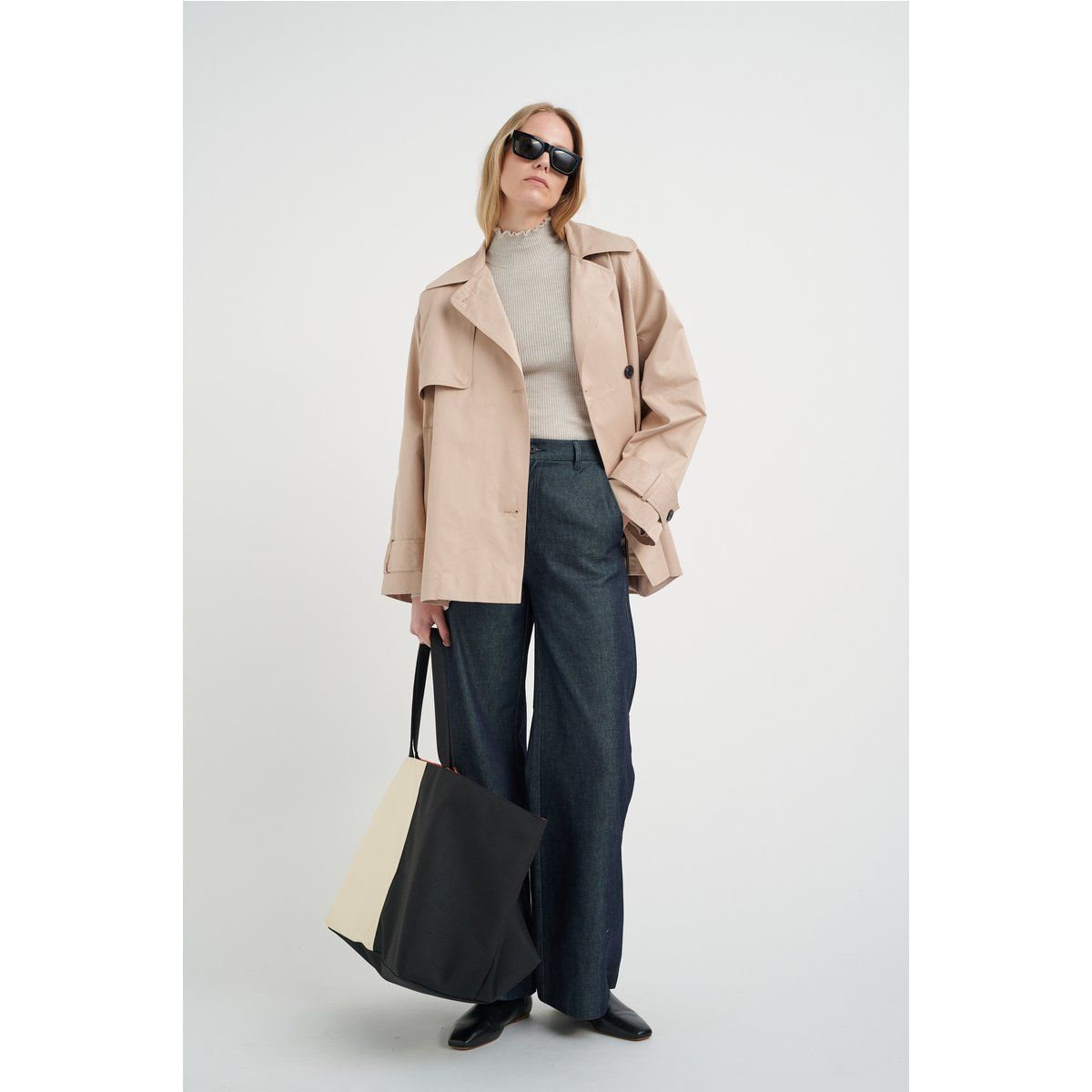 Lässige Übergangsjacke in Baggy Fit
