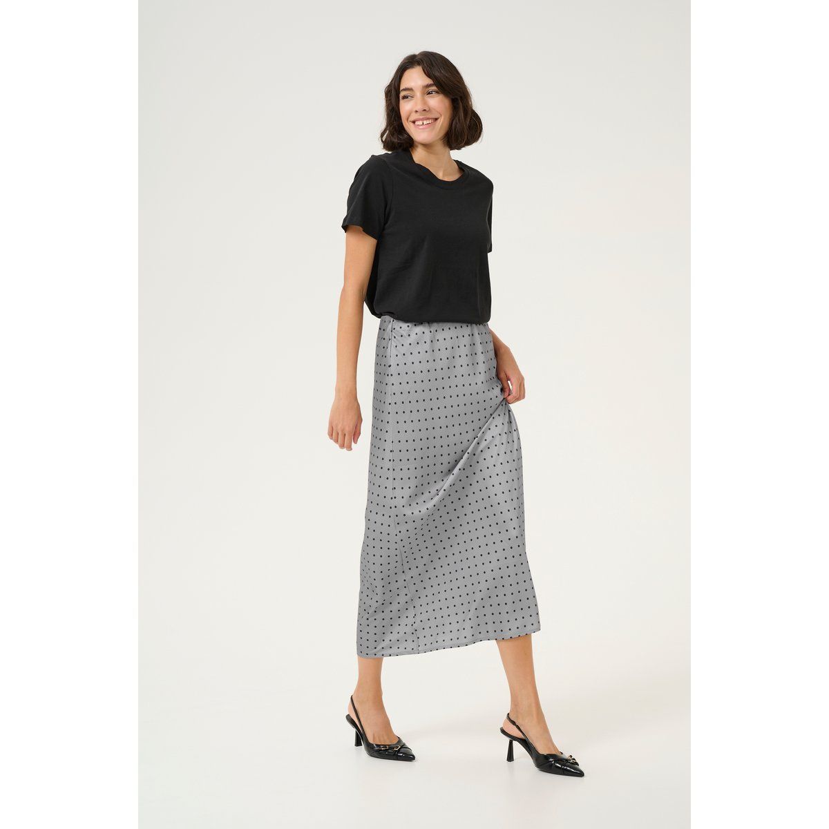 Rock Tight fit Steeple Gray/Black Dot black darkgrey