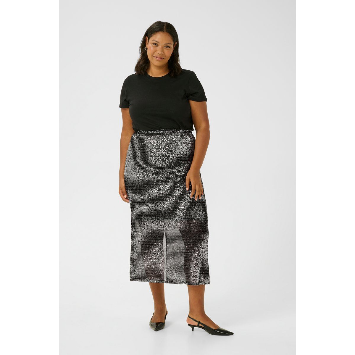 Rock Regular fit Silver Sequin silver