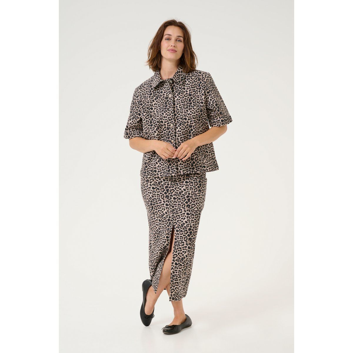 Rock A-shape Classic Leopard Print animal