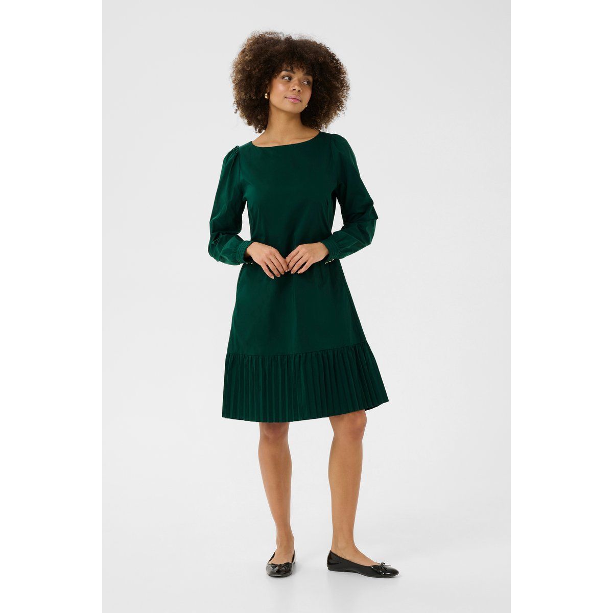 Kleid im lässigen Schnitt green