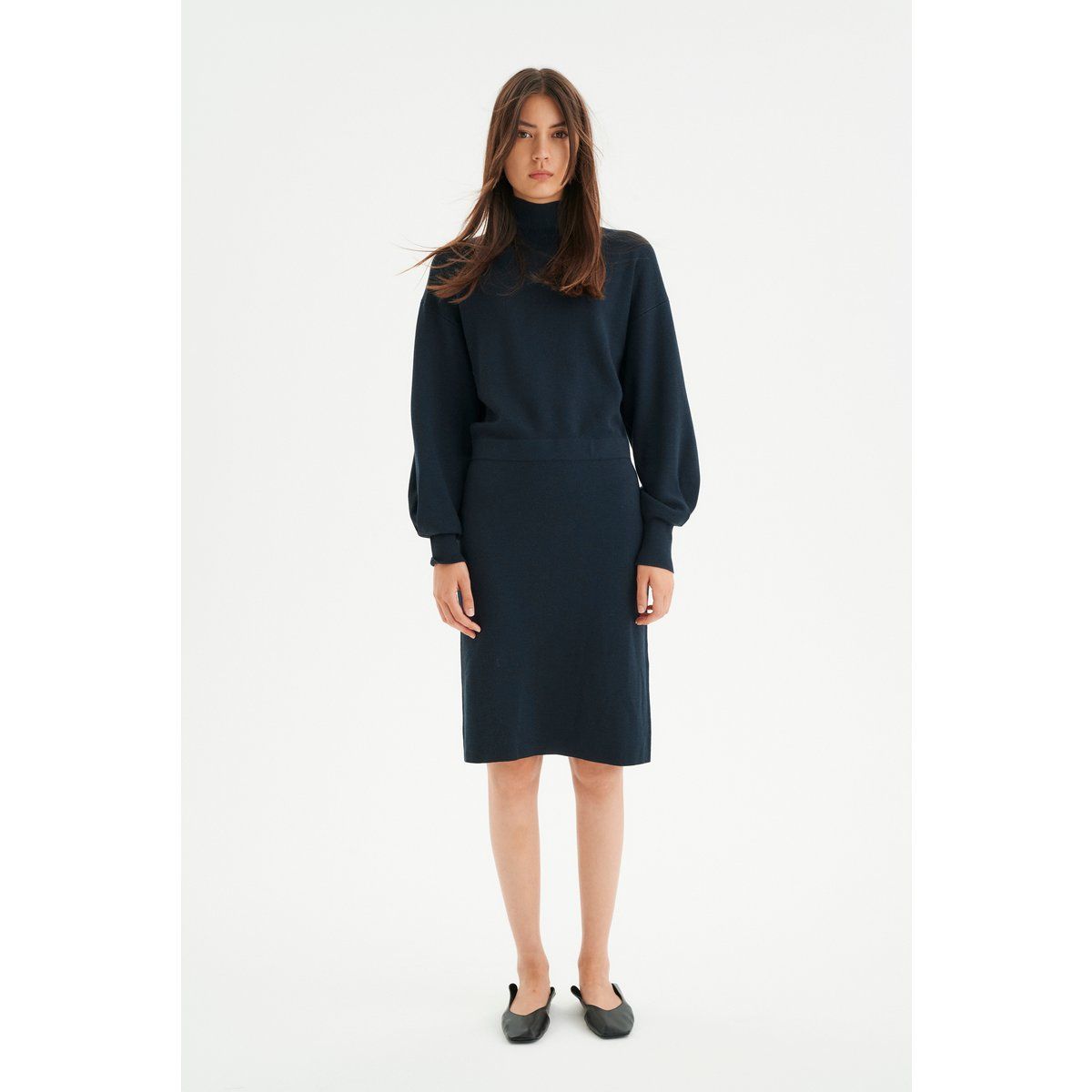 Strickkleid mit Relaxed Fit