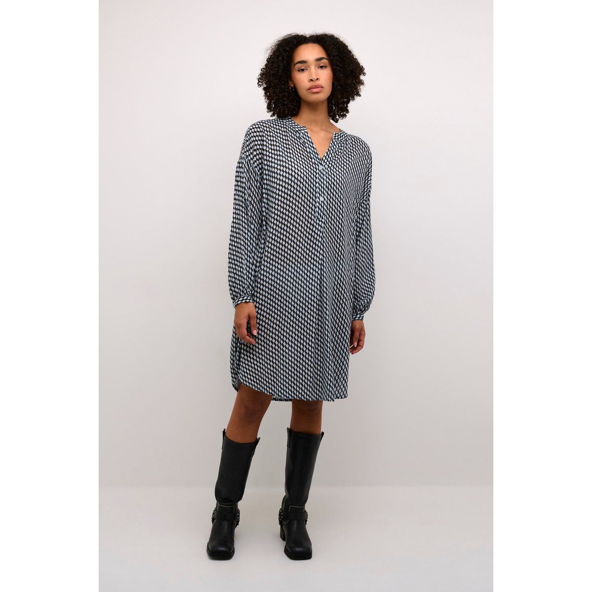 Kleid Oversize fit navy