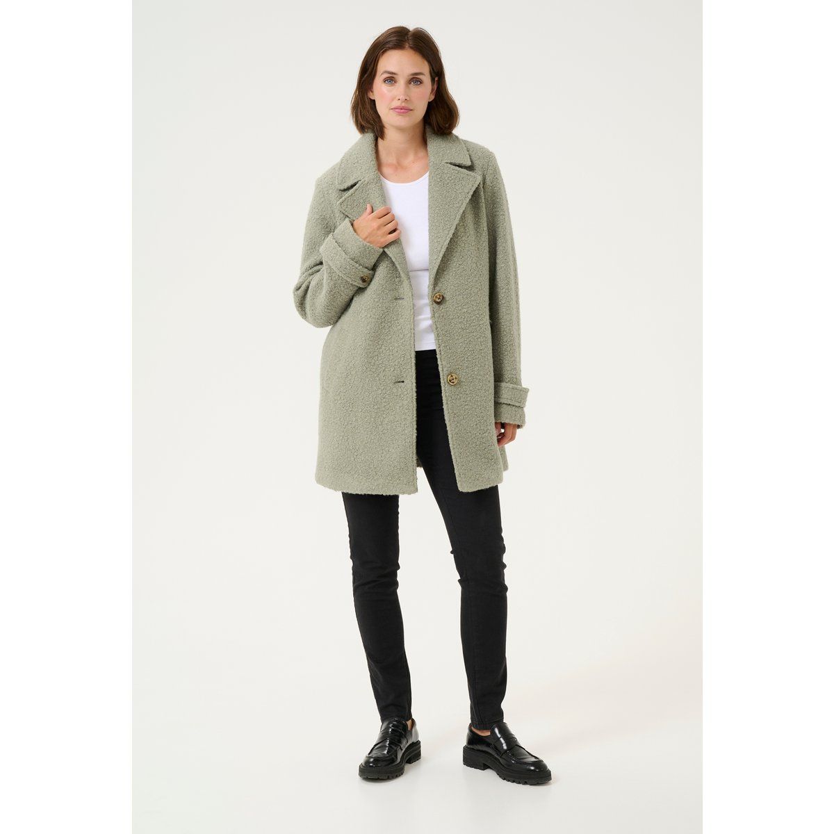 Jacke Regular fit Vetiver green