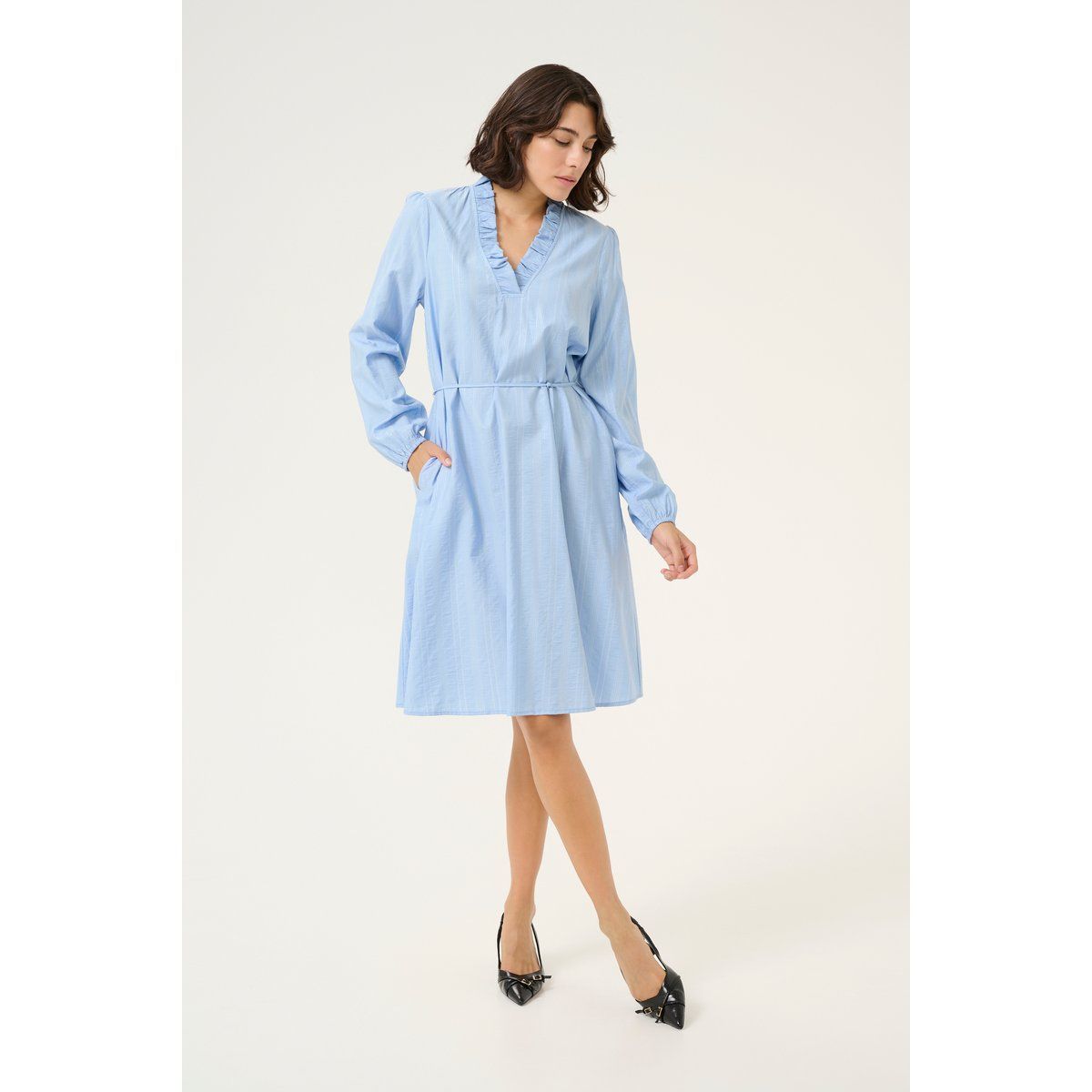 Kleid A-shape blue