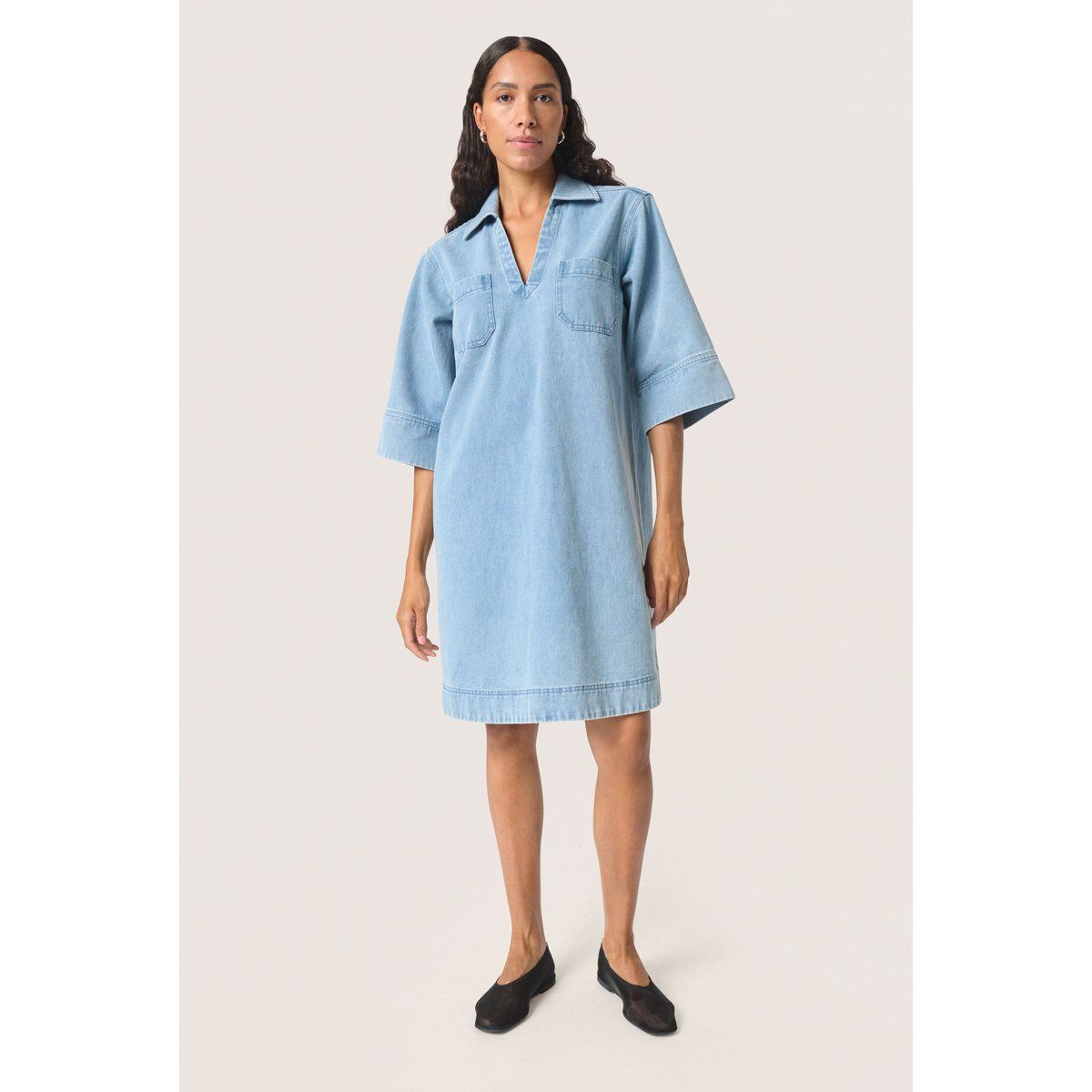 Kleid Casual fit Light Blue Denim