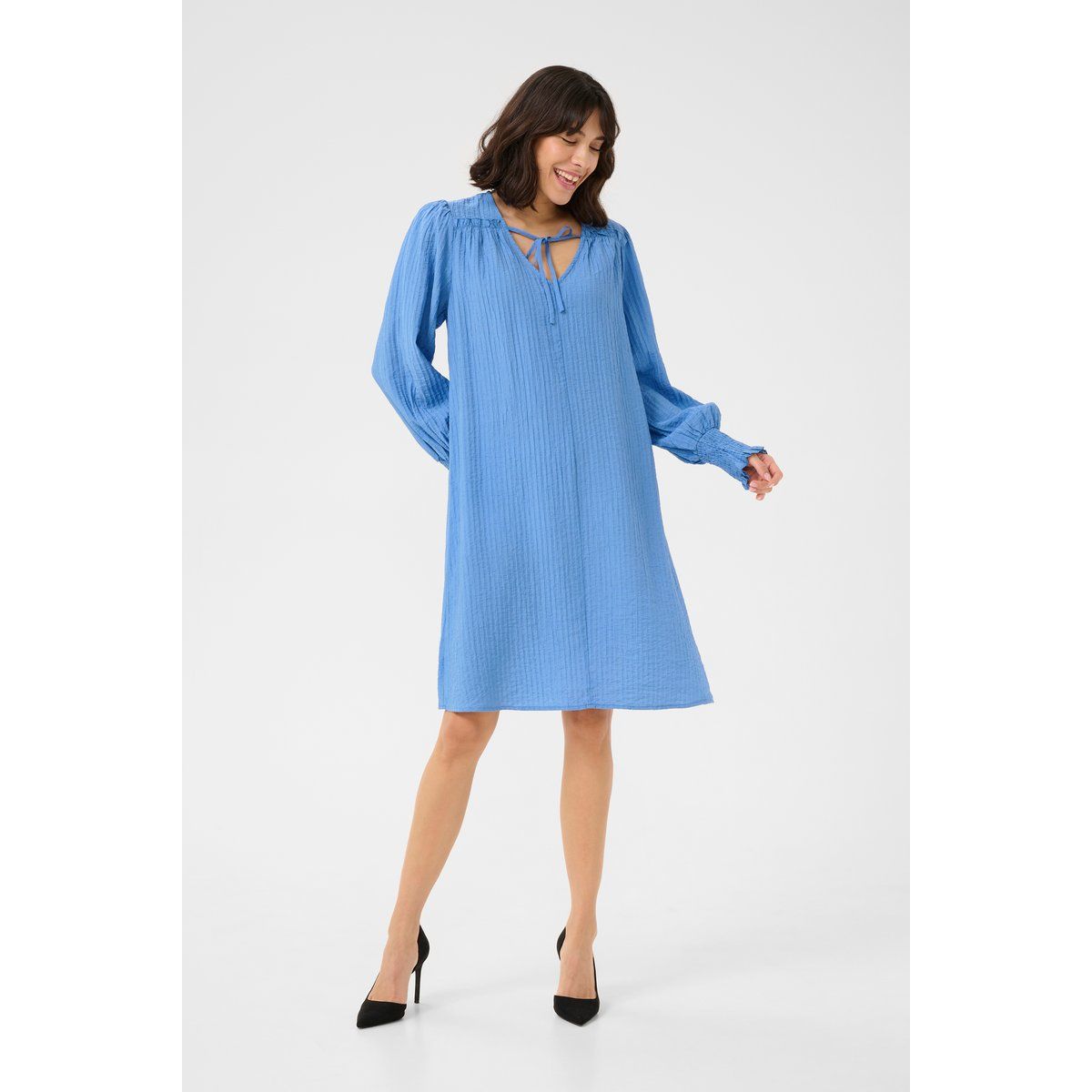Kleid A-shape blue