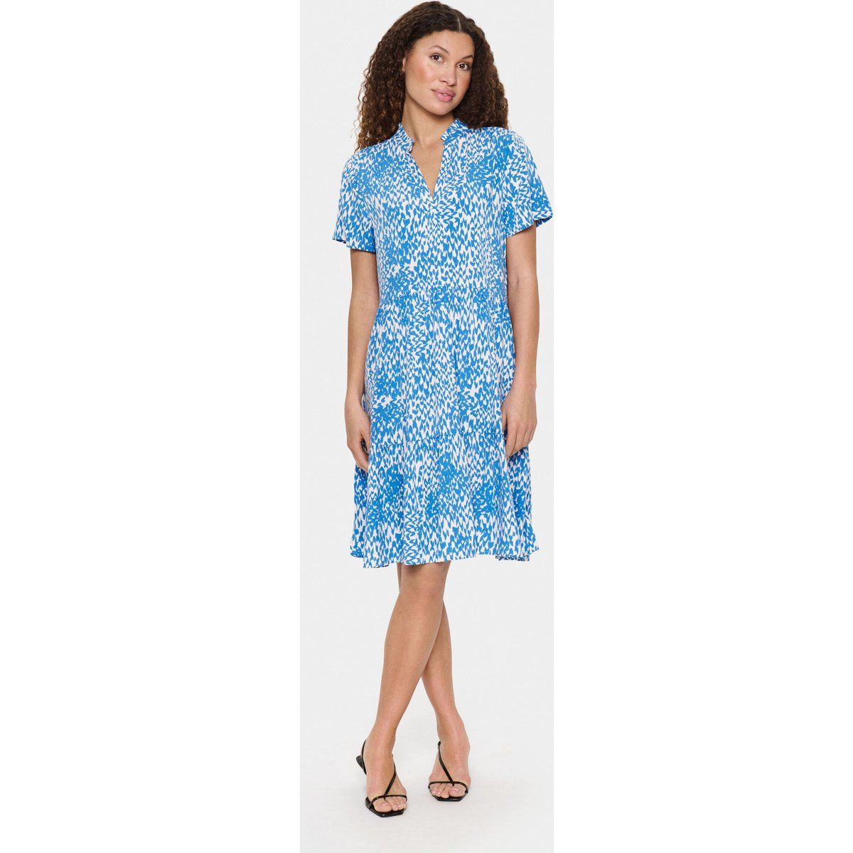 Kleid Lockere Passform Campanula Soft Zigzag multicolour