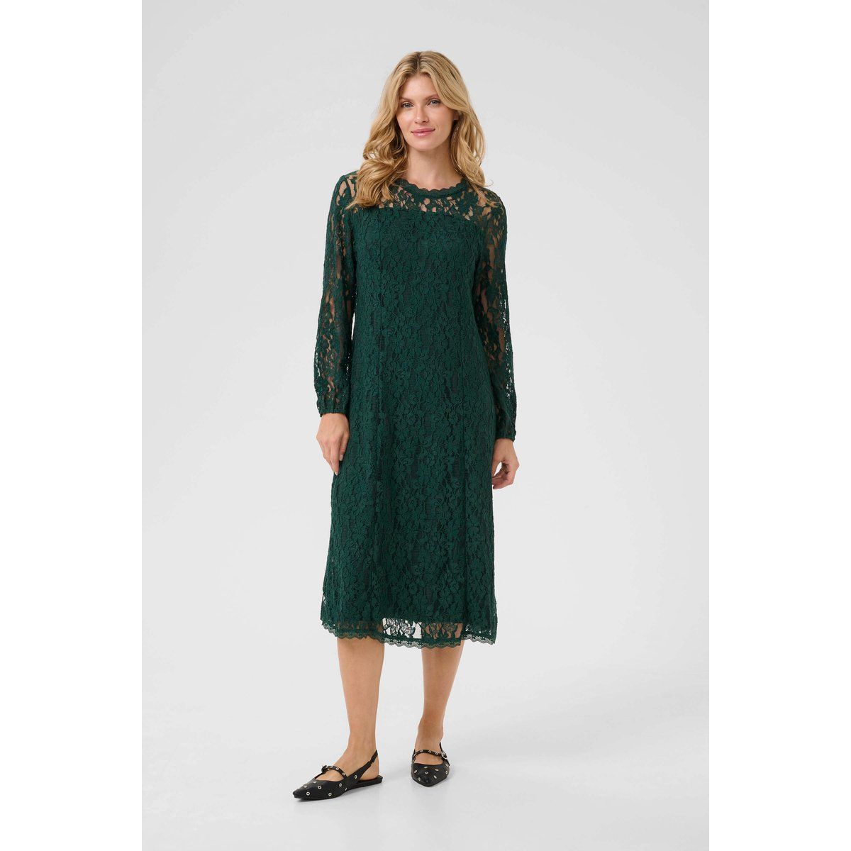 Jerseykleid Feminine Sea Moss green