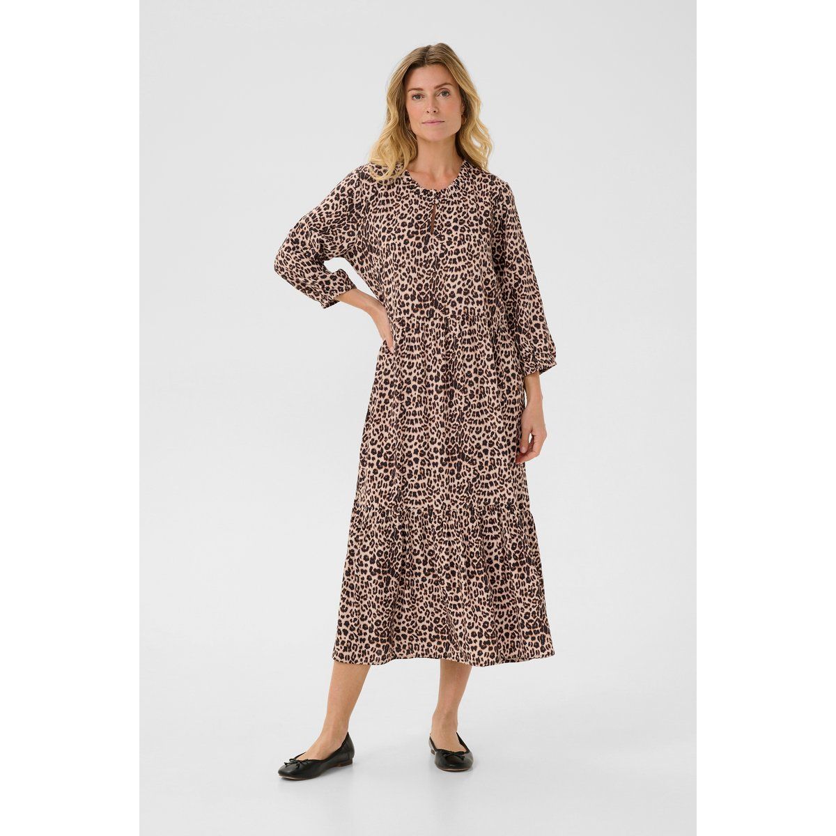 Kleid A-shape Animal Neutral animal