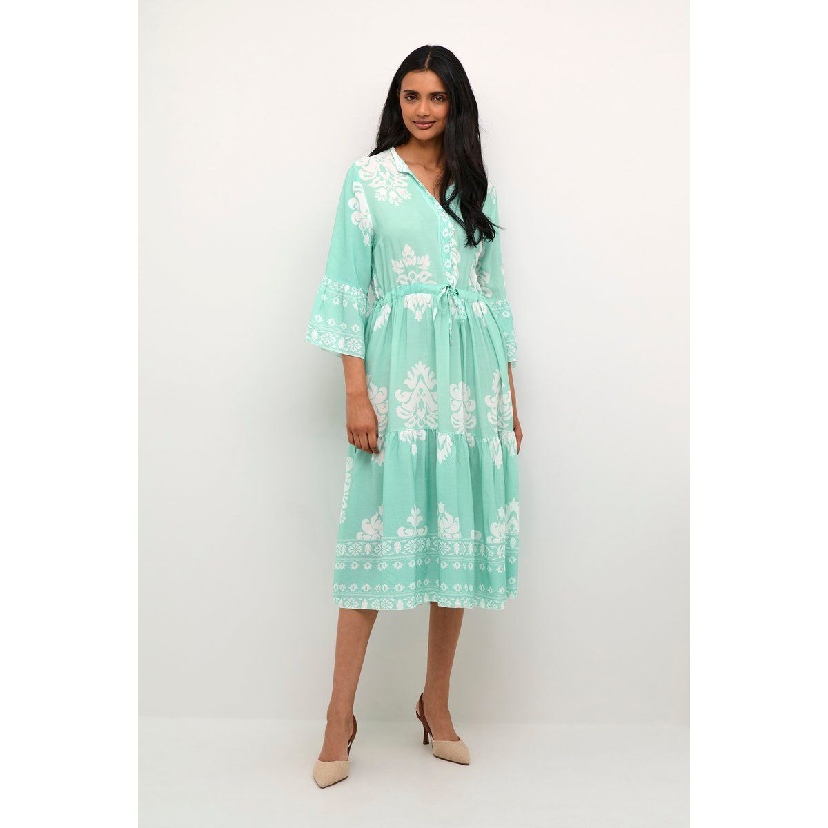 Kleid Feminine Turqouise Wallpaper multicolour