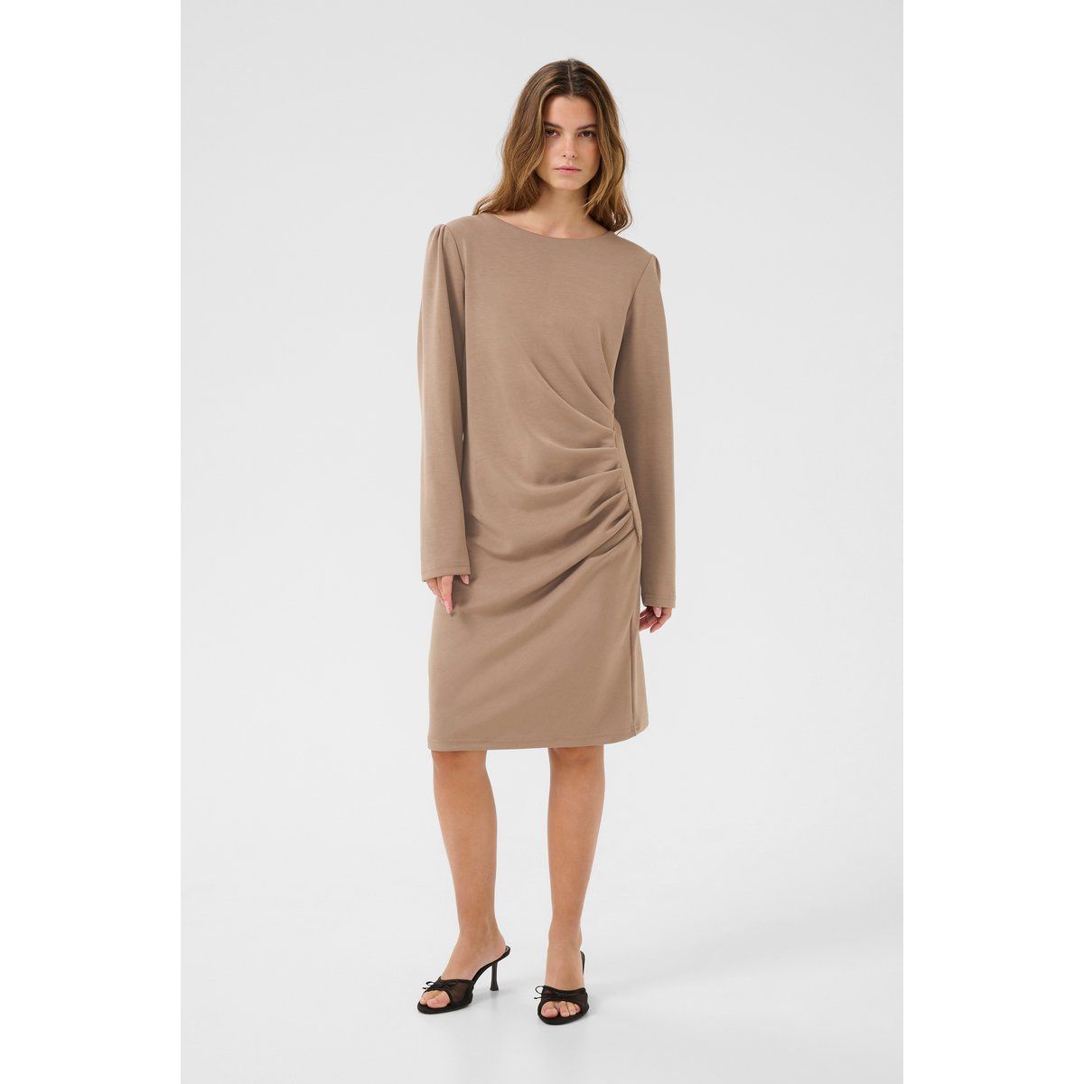 Jerseykleid Feminine beige