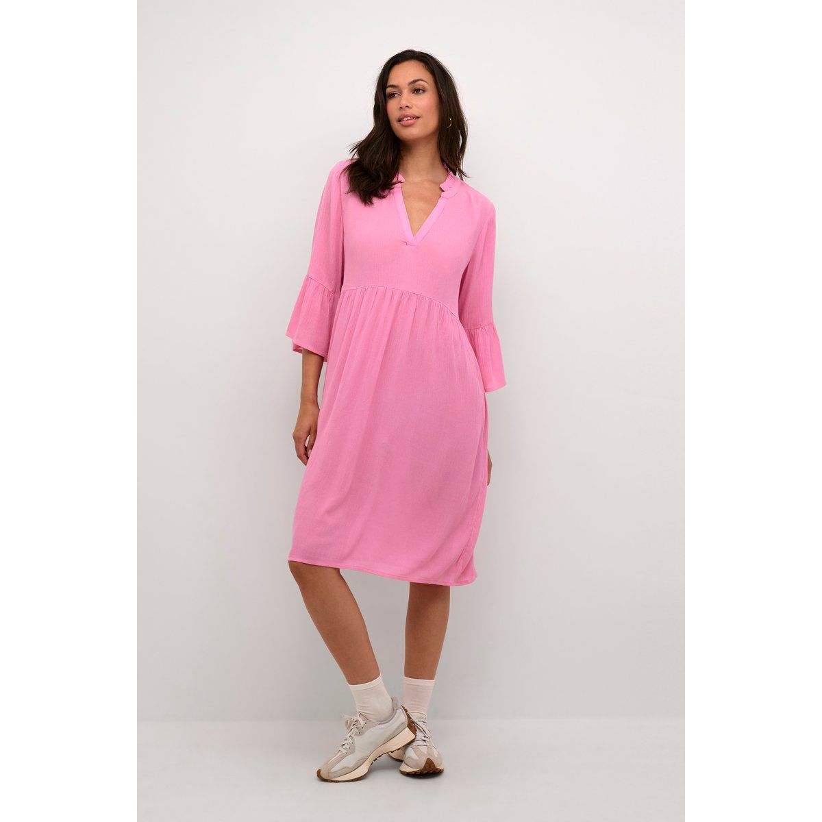 Kleid A-shape pink