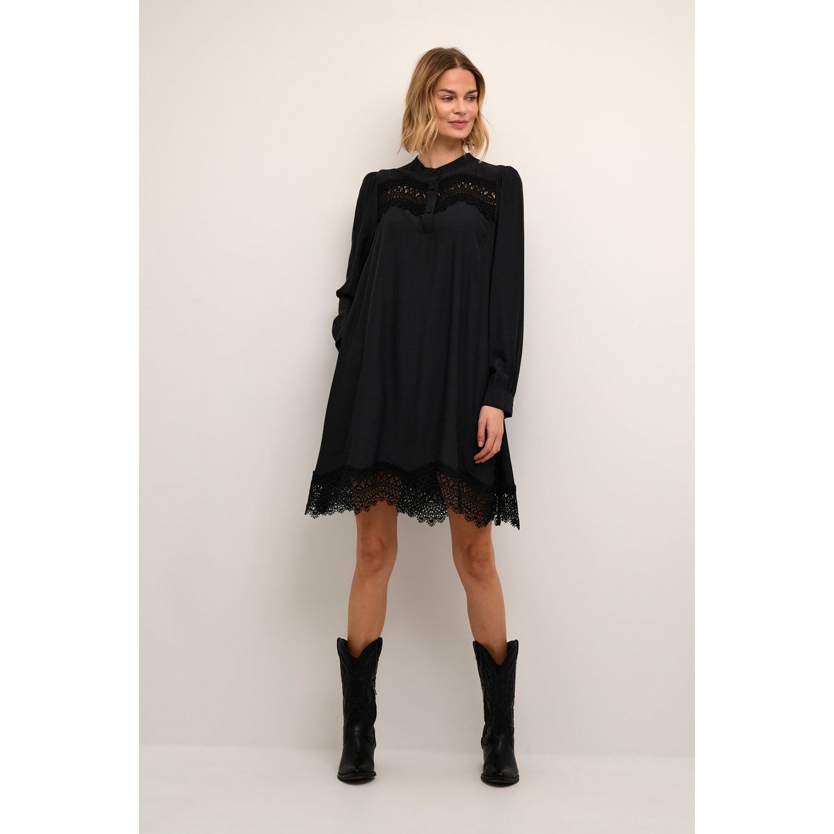 Kleid A-shape black