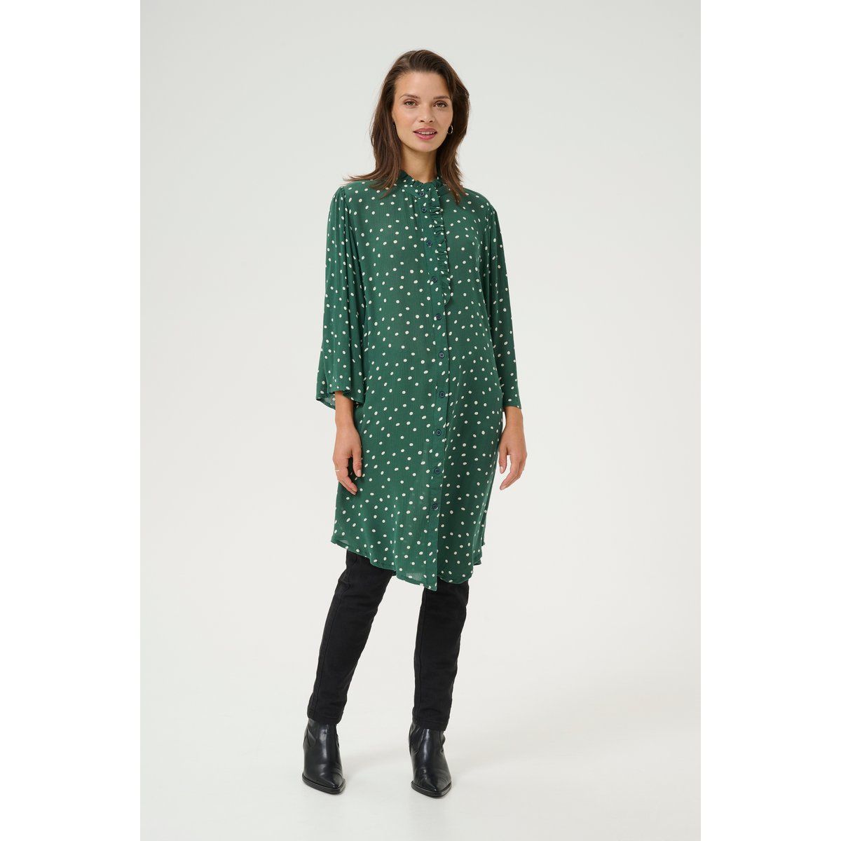Kleid Loose fit green