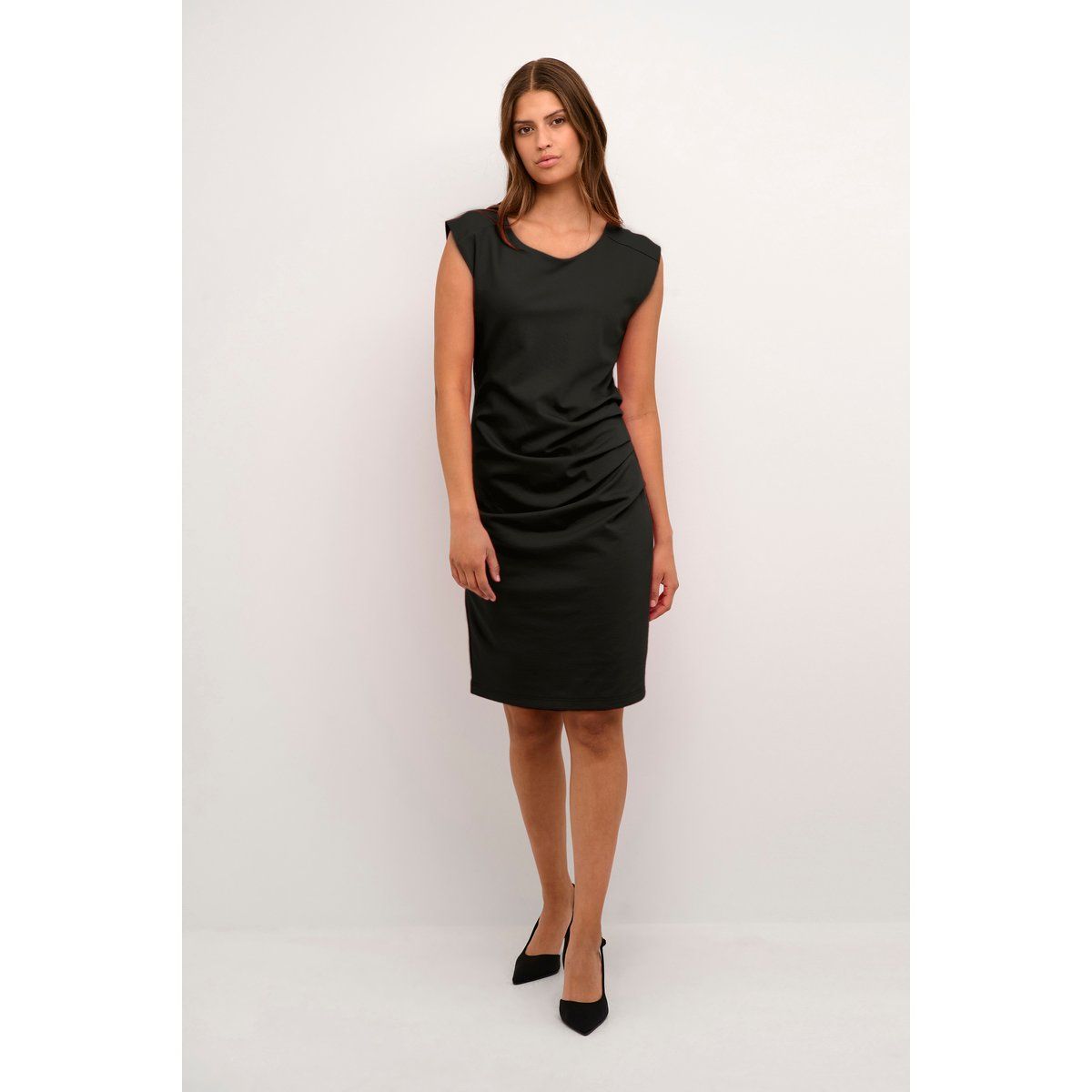 Kleid Slim fit black