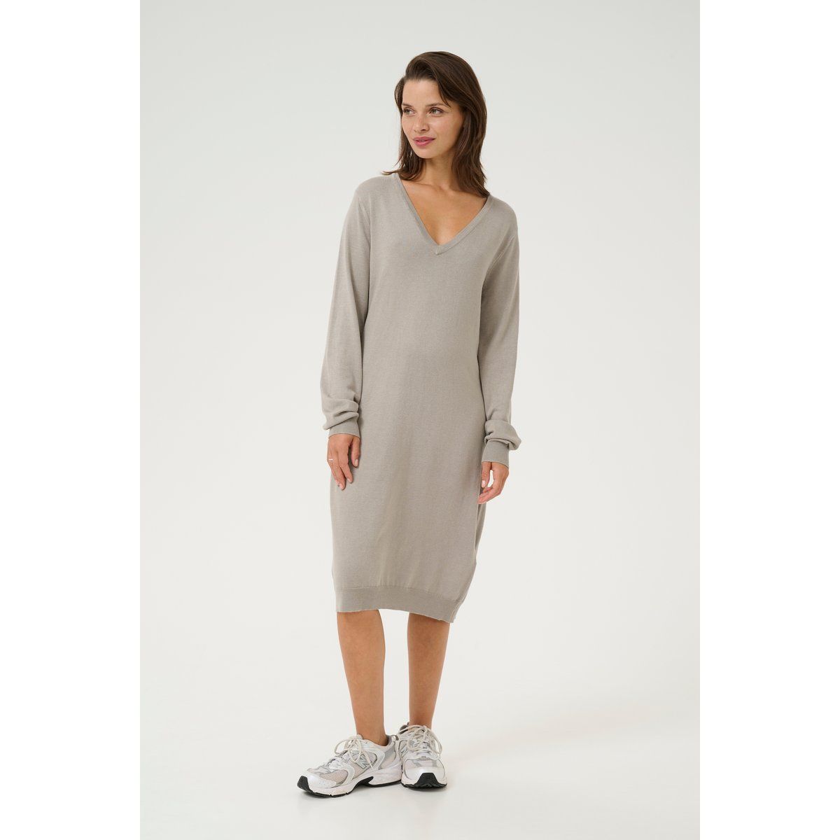 Kleid Slim fit grey