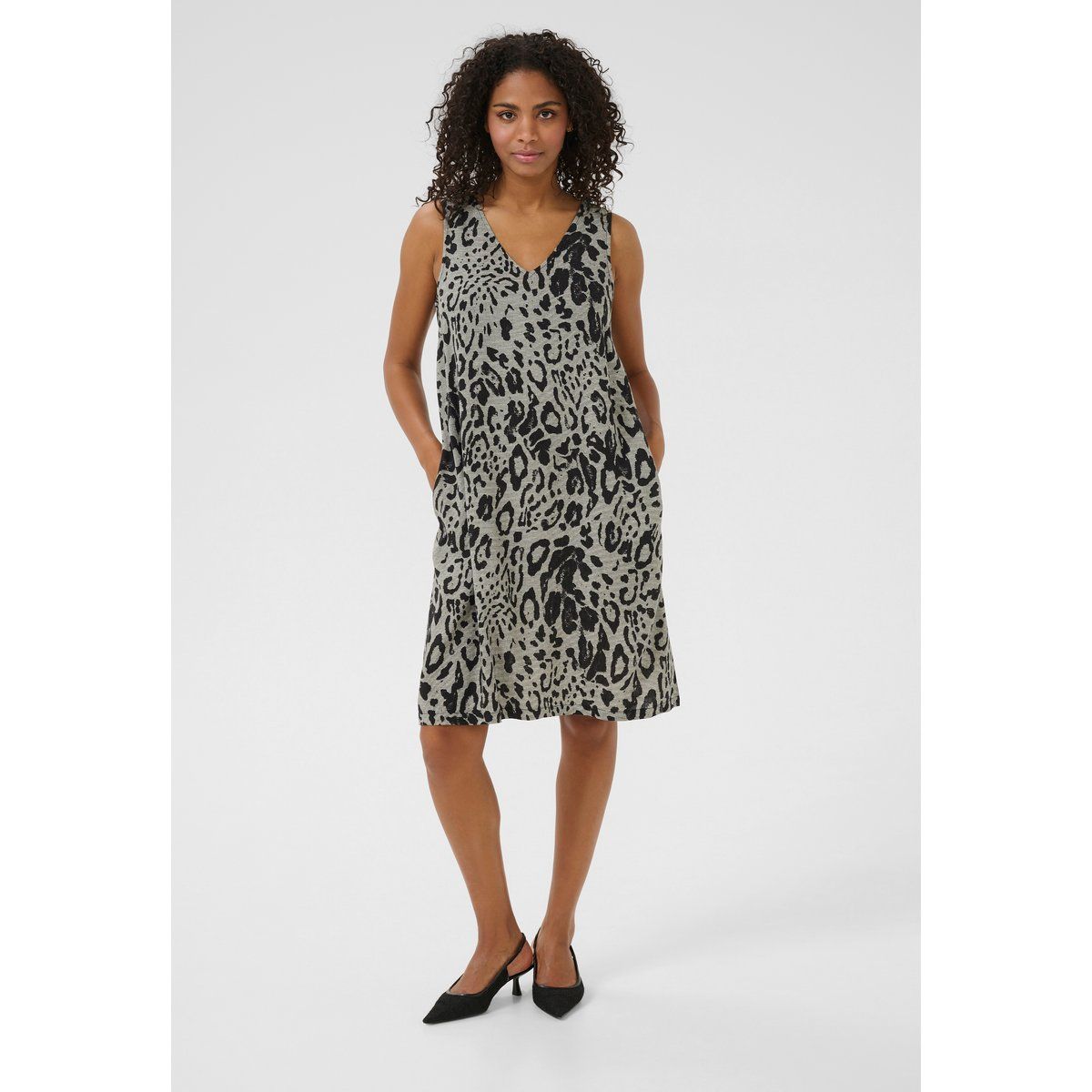 Kleid Loose fit animal