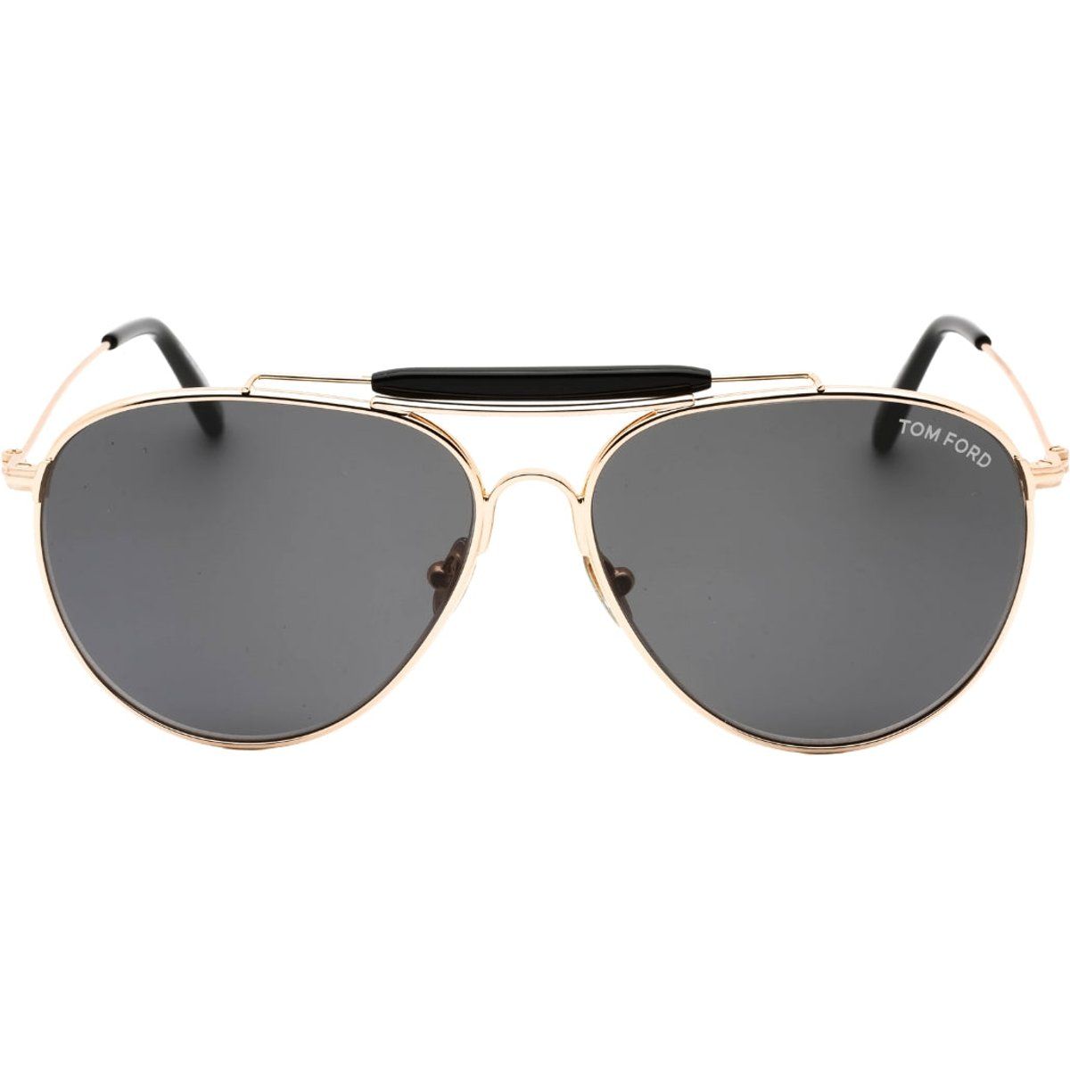Klassische Pilotenbrille mit oberer Stange