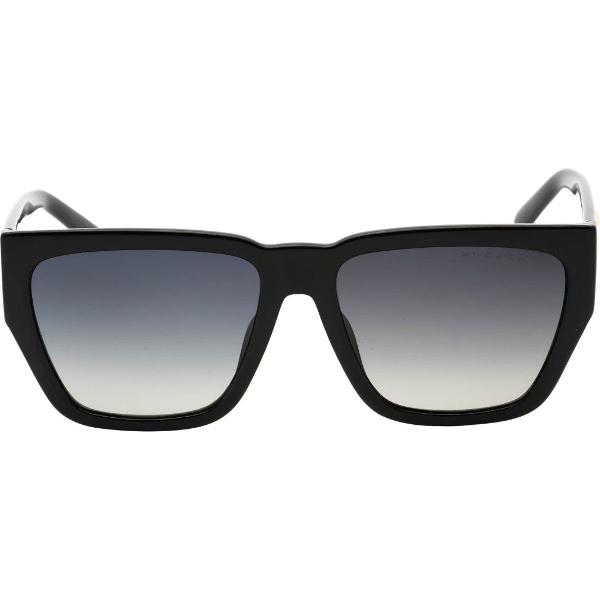 Markante, dick gerahmte, eckige Sonnenbrille