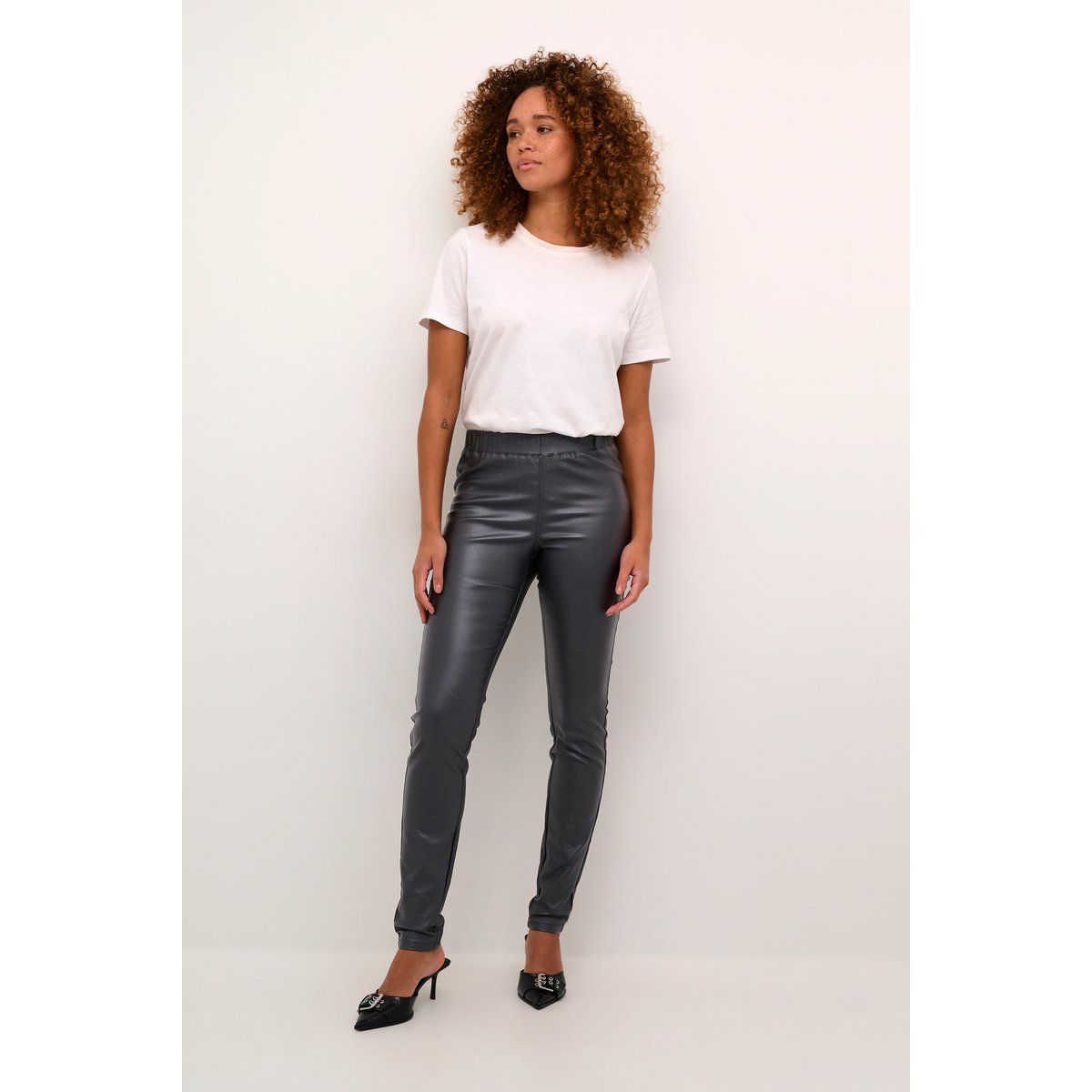 Leggings Slim fit Black Oyster
