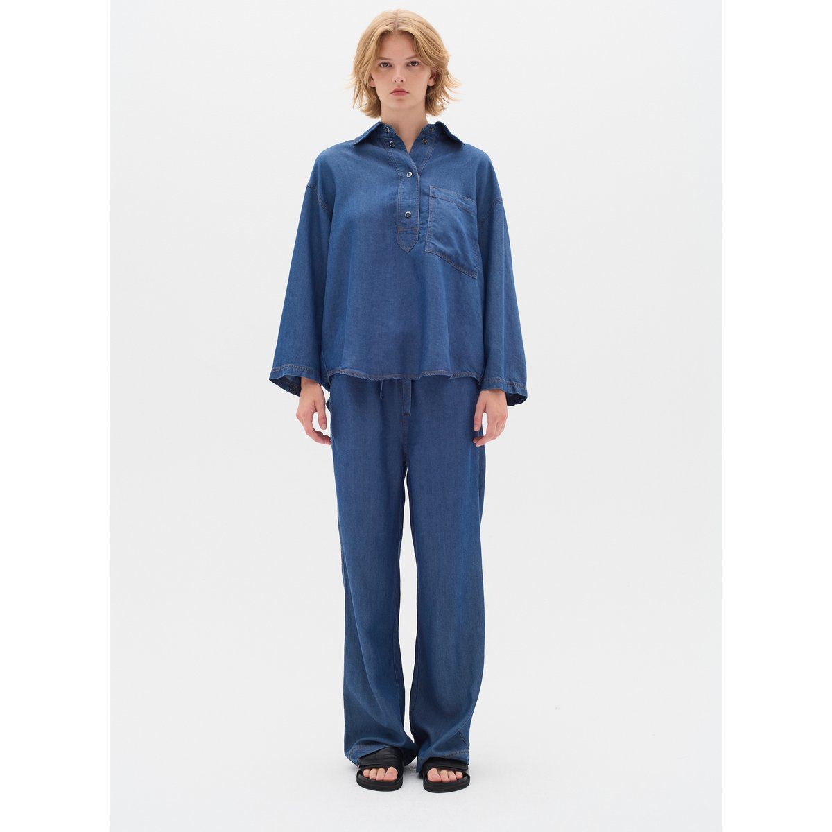 Jeanshemd Baggy Fit