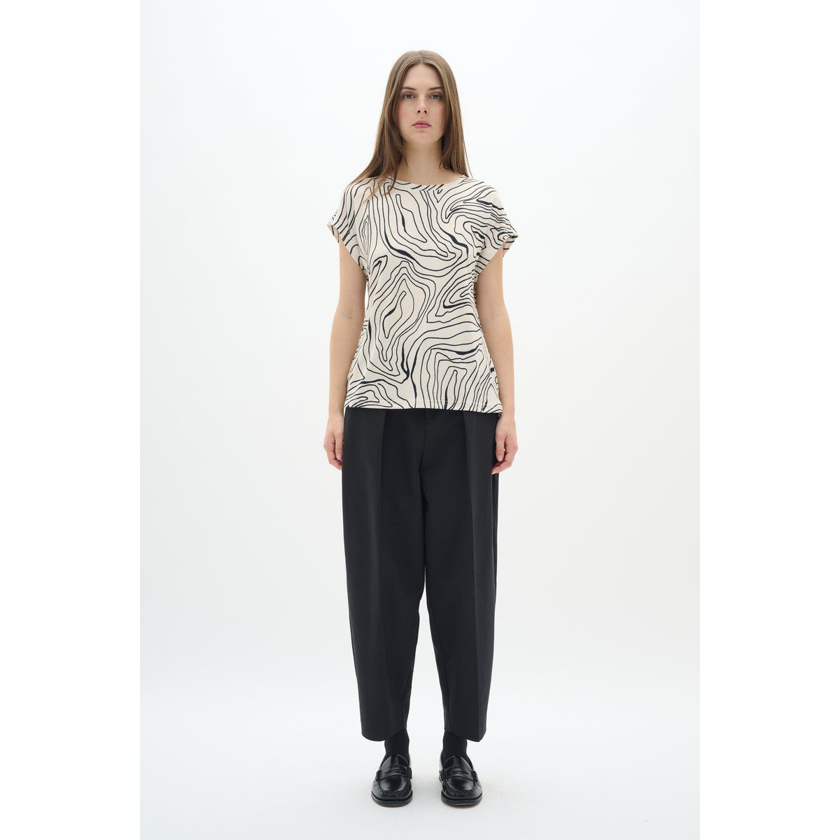 Ärmelloses T-Shirt mit Grafikprint