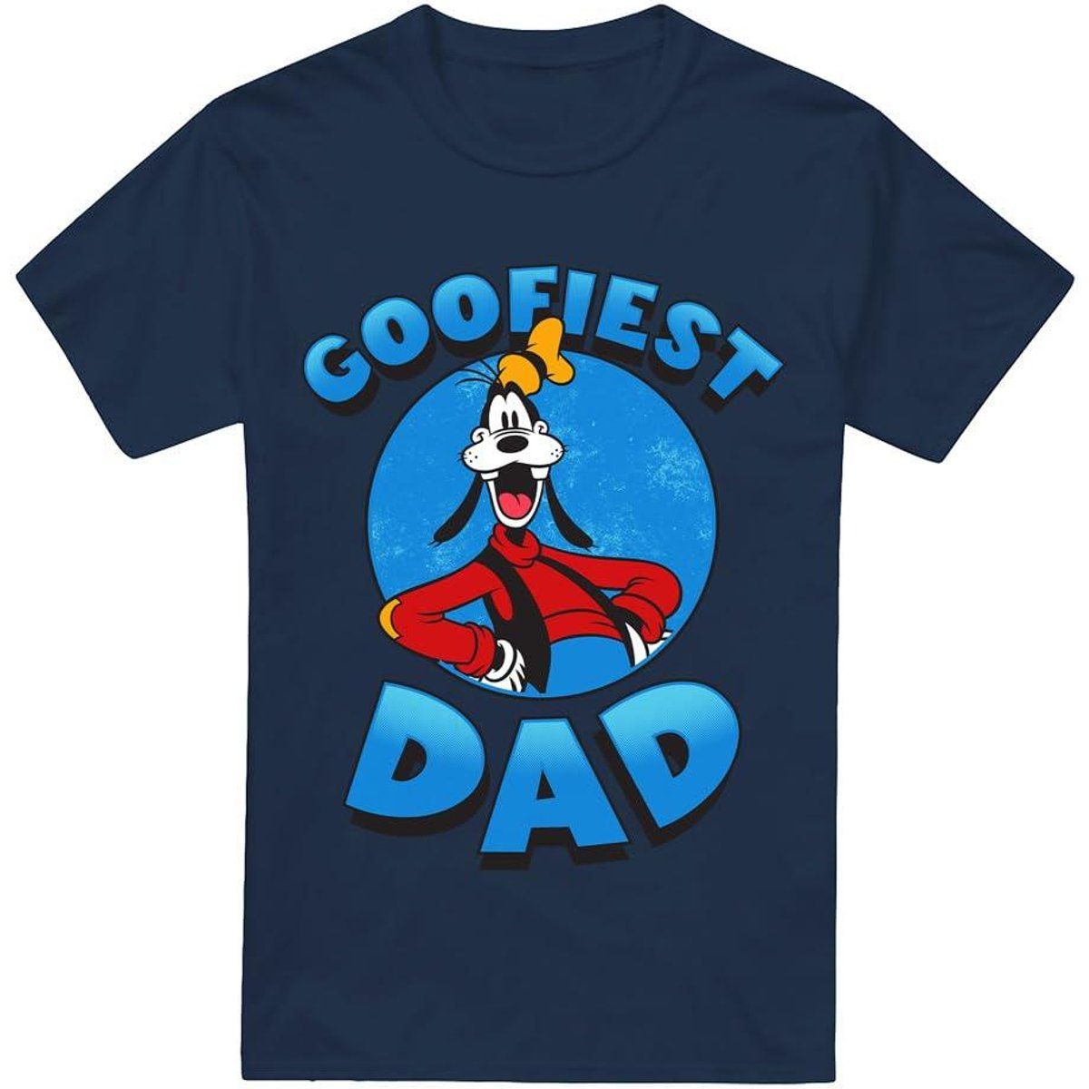 Goofy 'Goofiest Dad' T-Shirt mit Grafik