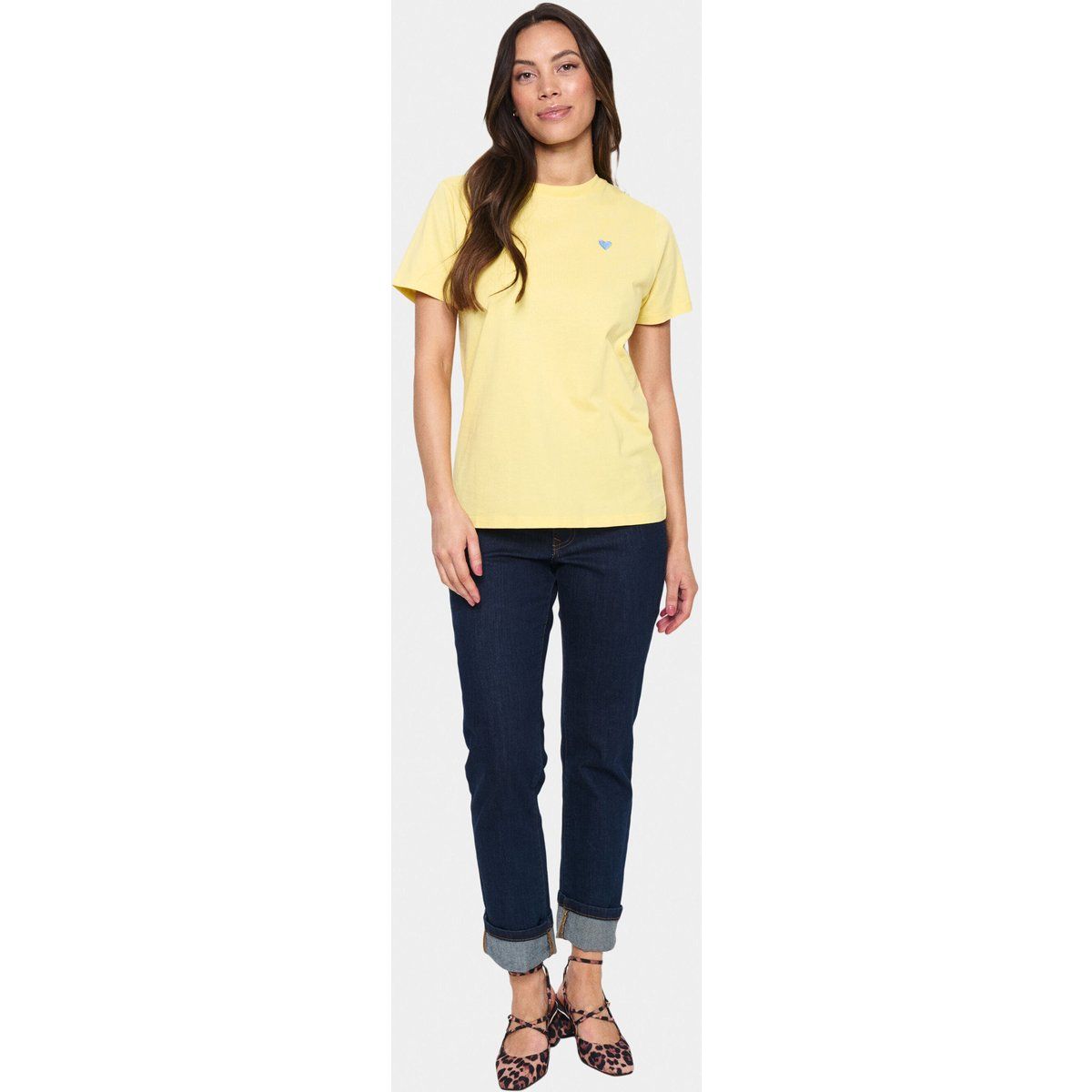 T-Shirt Regulärer Schnitt Zitronenmeringue yellow