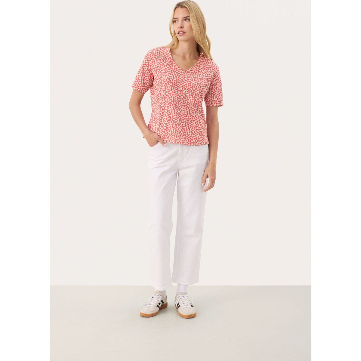 T-shirt Relaxed fit Bittersweet Mini Grid Flower floral