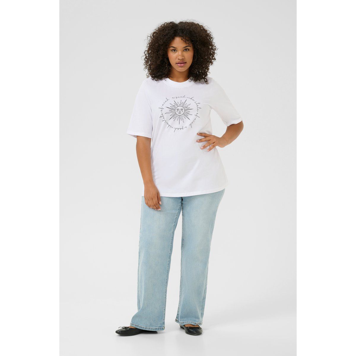T-Shirt mit Grafikdruck und lockerer Passform