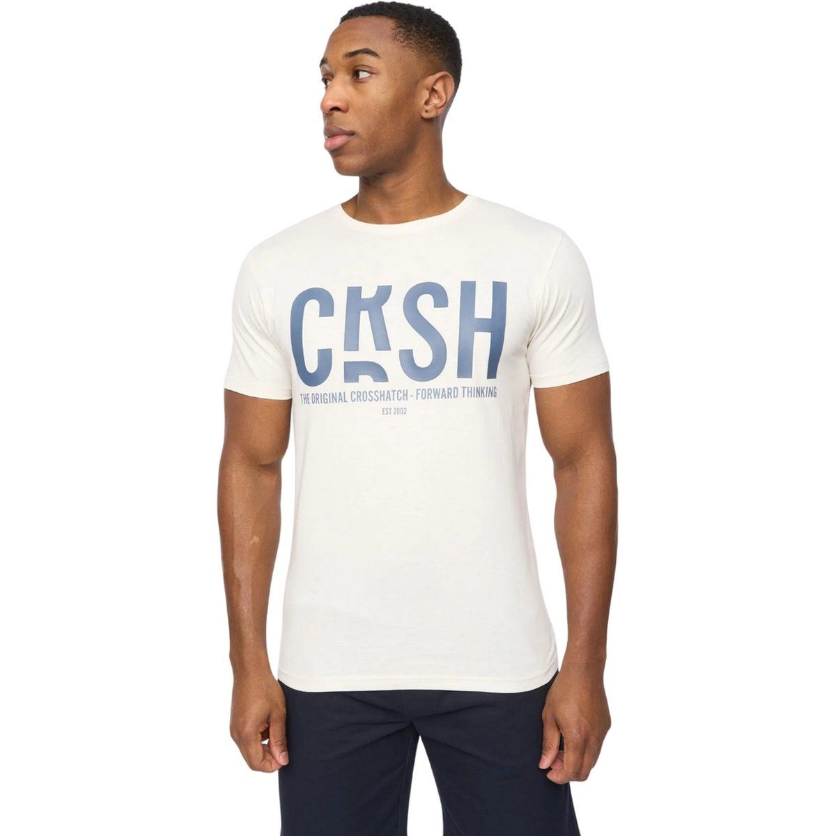 Herren Baumwoll T-Shirt mit Grafikdruck