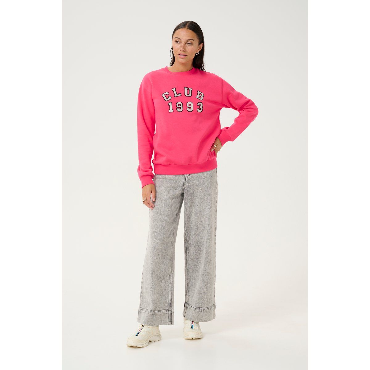 Sweatshirt Loose fit Raspberry pink