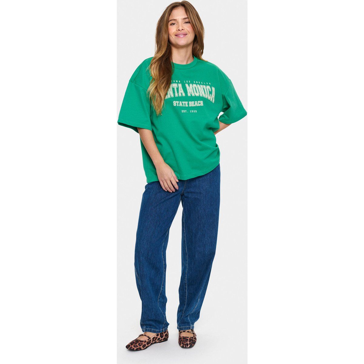 Oversize-Sweatshirt Jelly Bean green